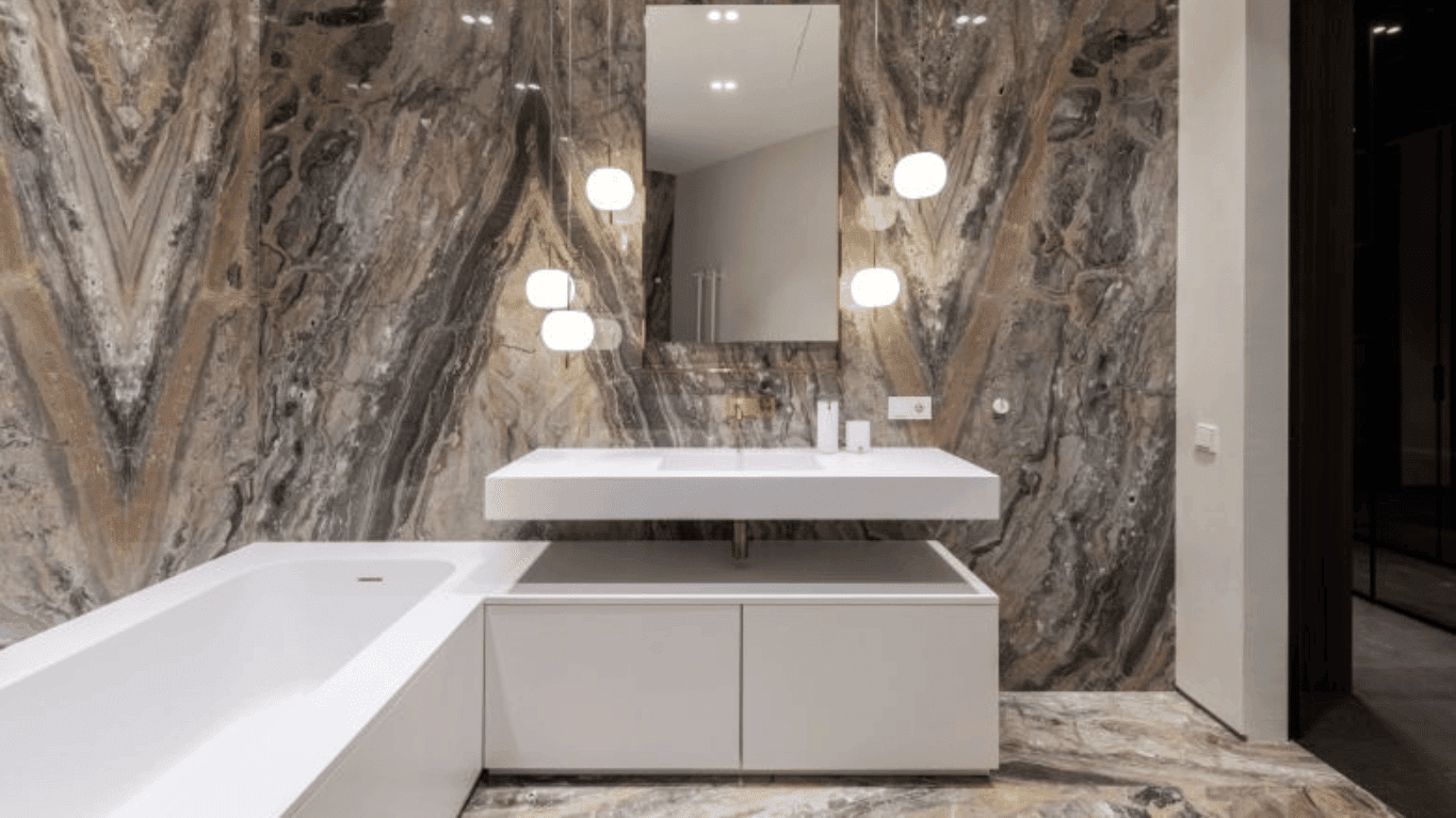 05. Marmoraria - Mármore e granito - Banheiro - lavatório